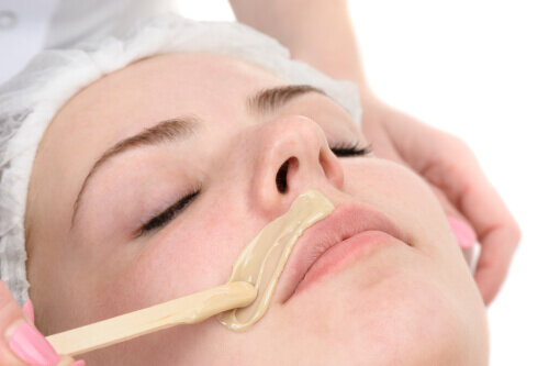 facial hair waxing
